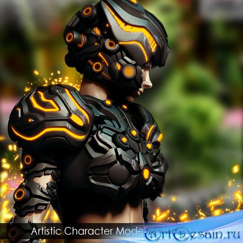 Digital Tutors - Creative Development: Artistic Character Modeling in 3ds Max [2011, ENG]