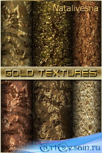    Photoshop / Gold textures for Photoshop