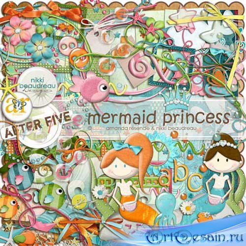    -  . Scrap - Mermaid Princess 