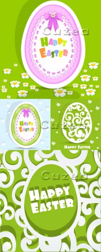   | Light Easter  - vector stock