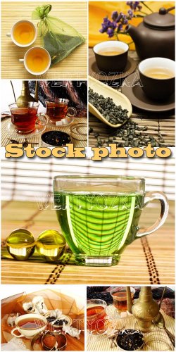   ,  / Tea, cup with tea - raster clipart