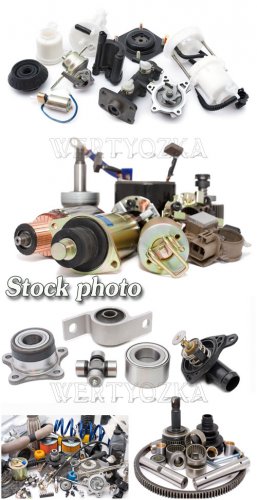    / Spare parts for cars - Raster clipart