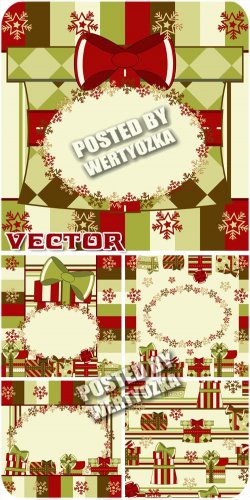         / Christmas vector background