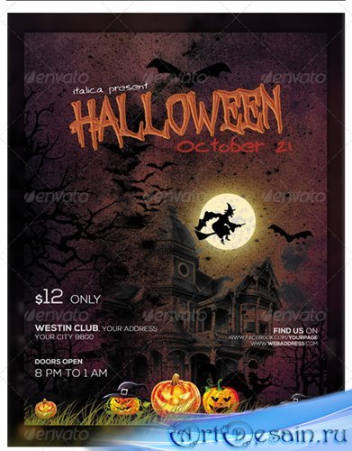 GraphicRiver - Halloween Flyer Design