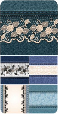       / Vector denim texture wi ...